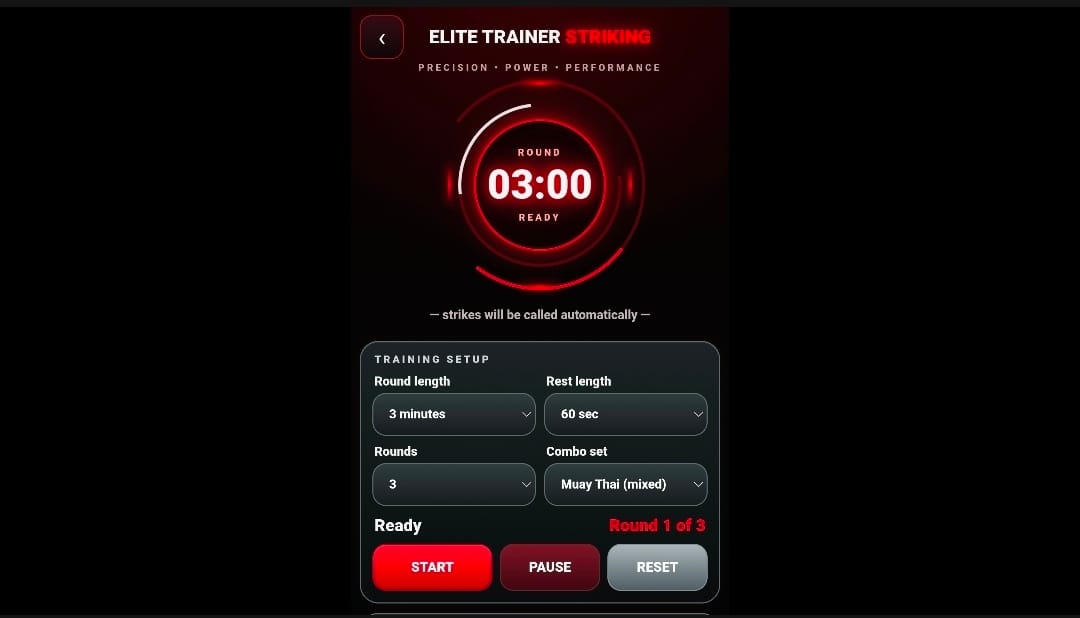 Elite Trainer Apps screenshot 1