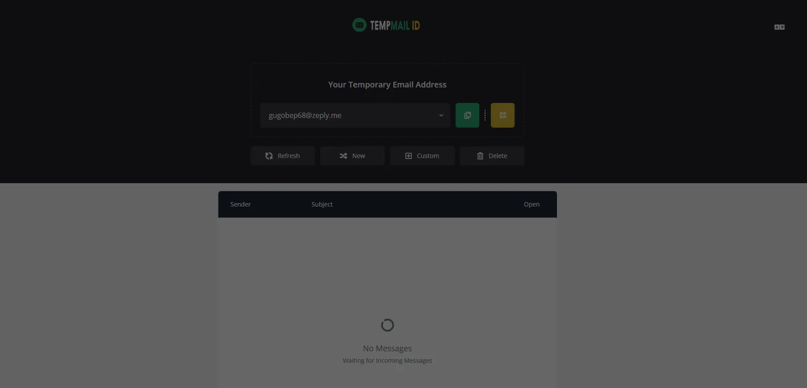 Temp Mail ID screenshot 1