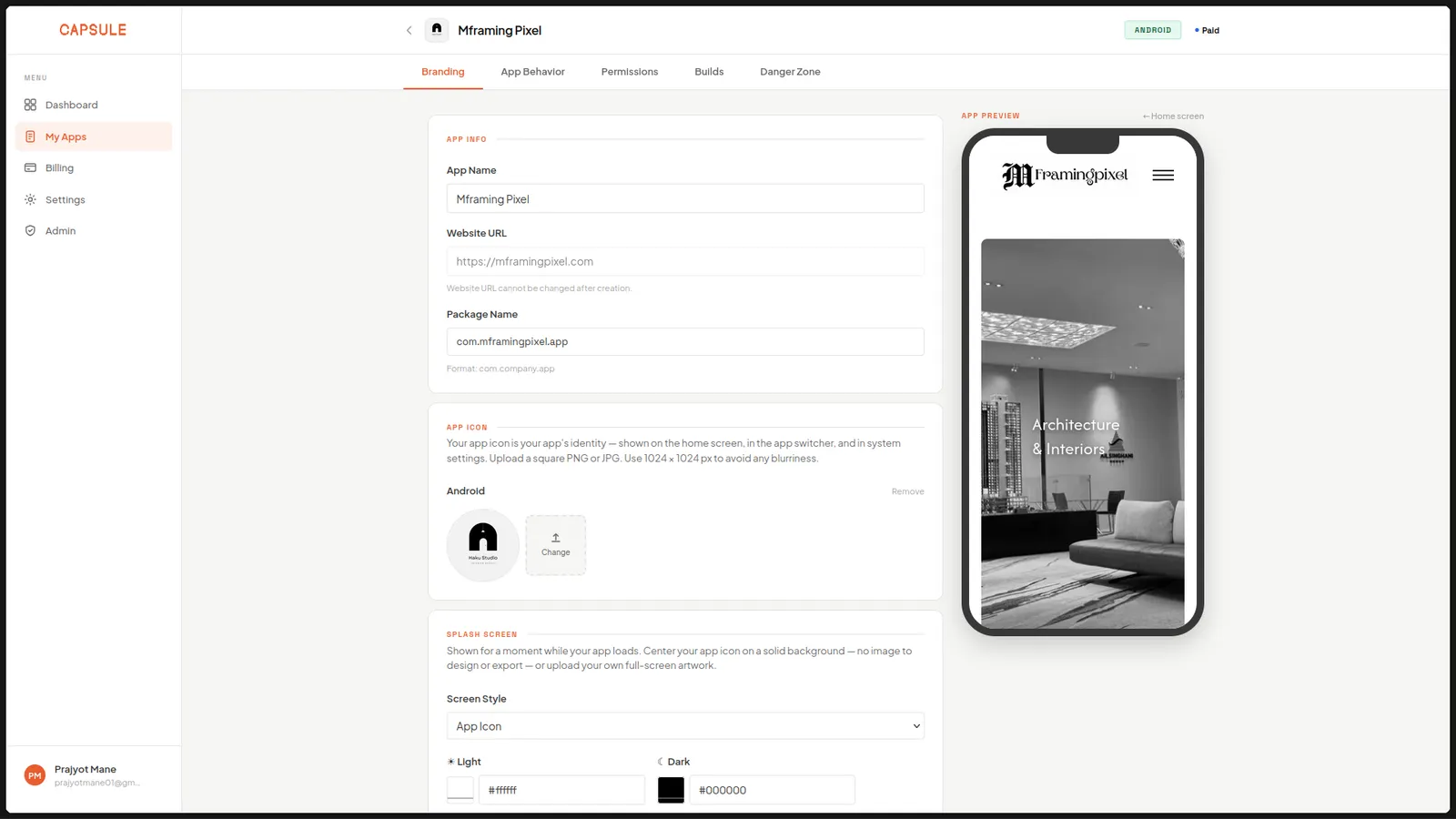 Capsule screenshot 1