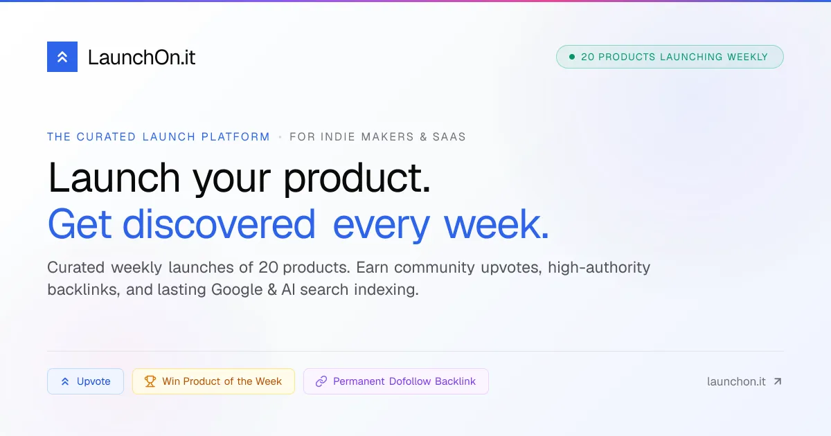 LaunchOnIt screenshot 1
