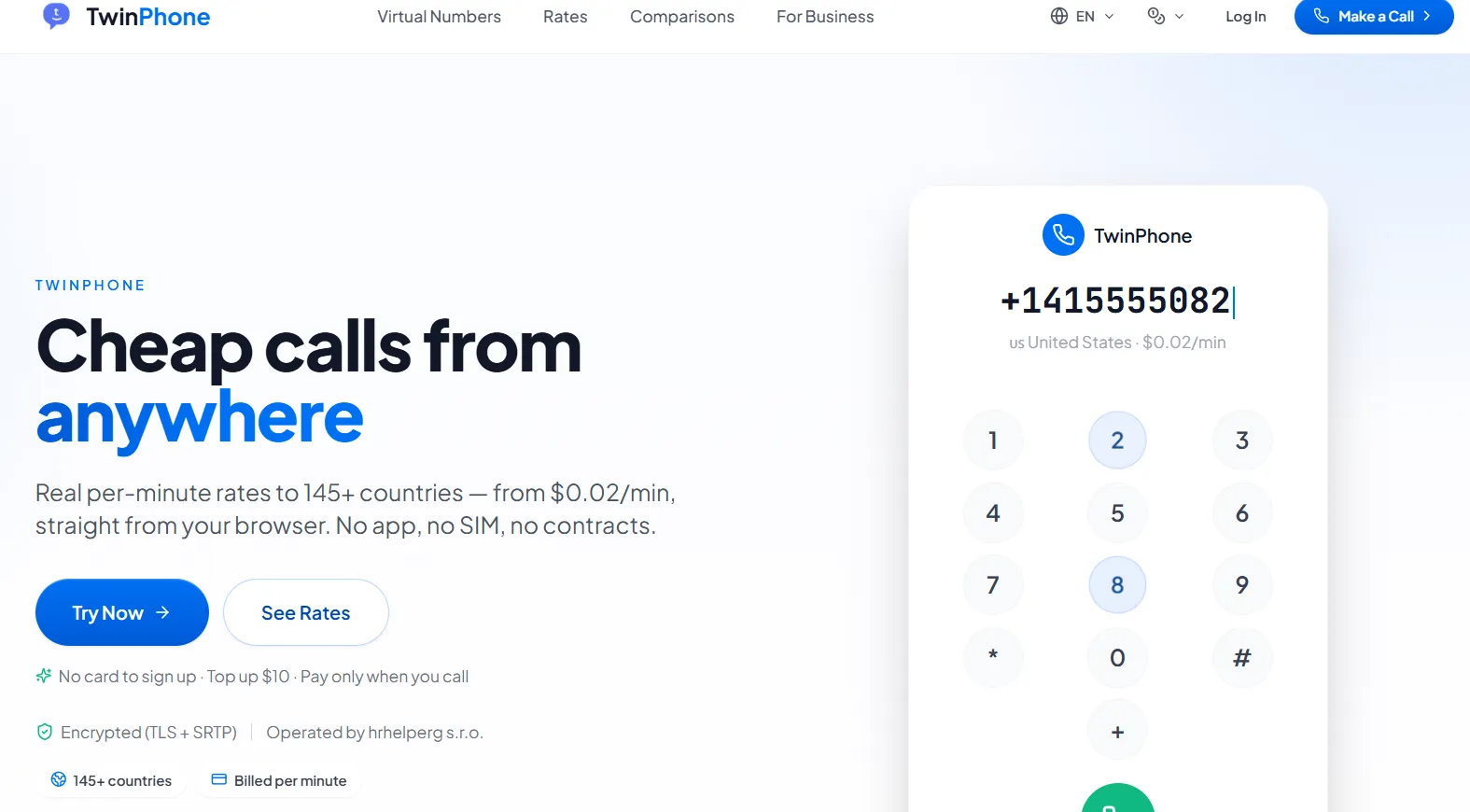 TwinPhone screenshot 1
