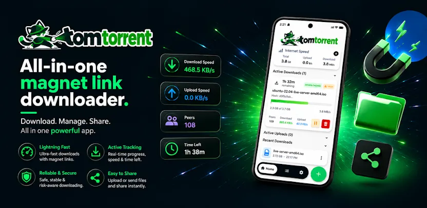 Tomtorrent screenshot 1
