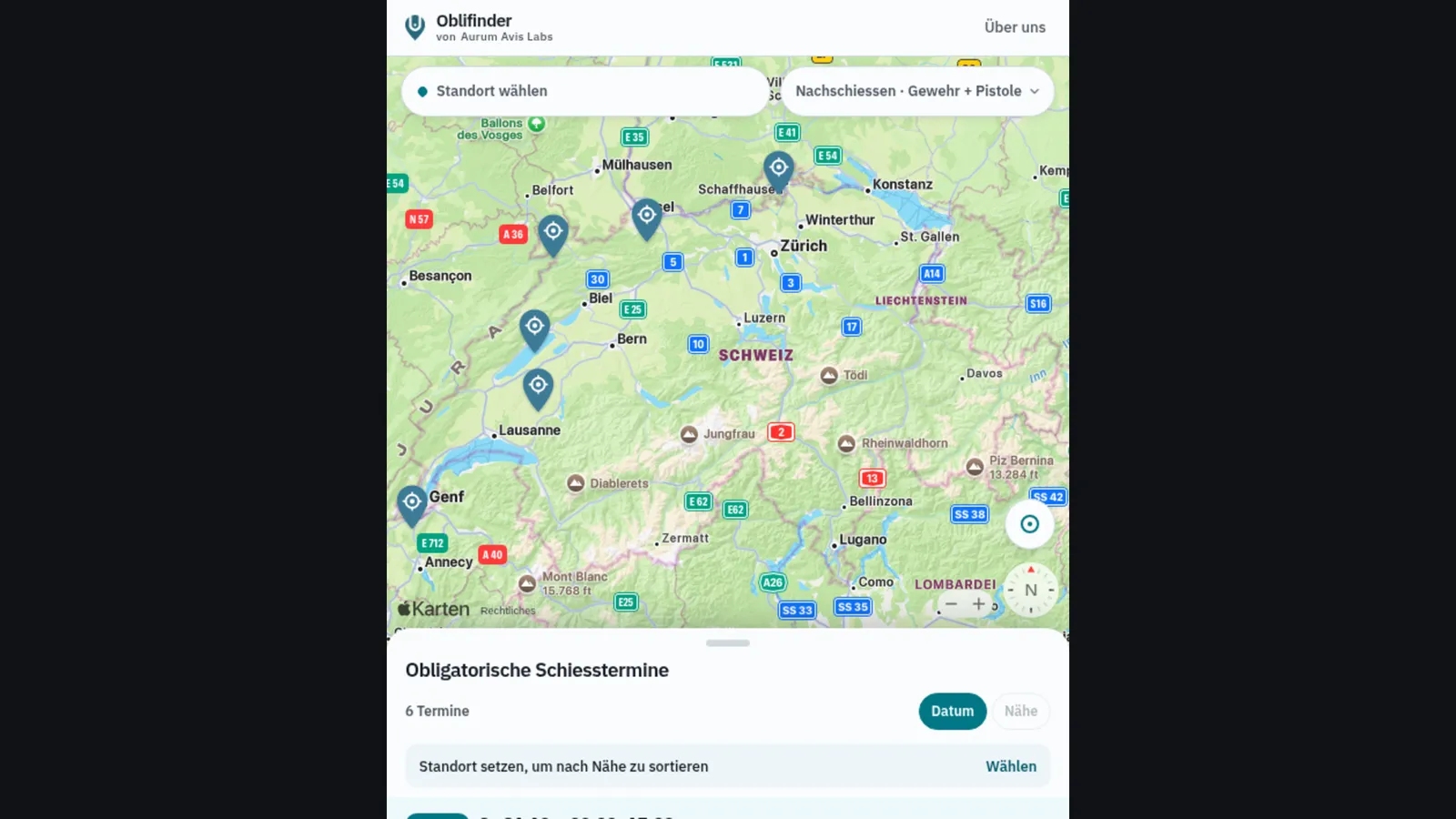 Oblifinder screenshot 1