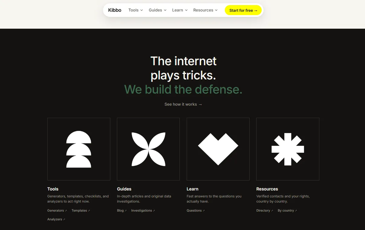Kibbo screenshot 1