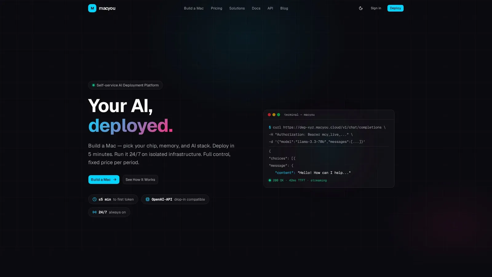 Macyou screenshot 1