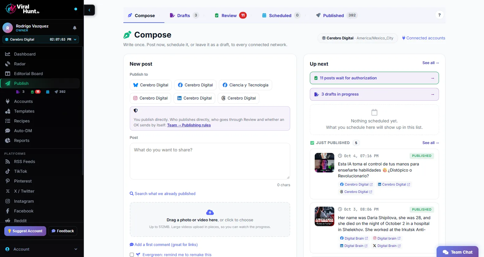 ViralHunt screenshot 1