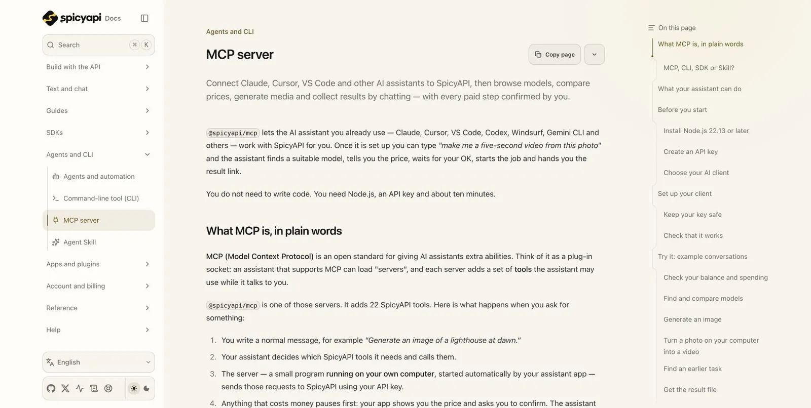 SpicyAPI screenshot 1